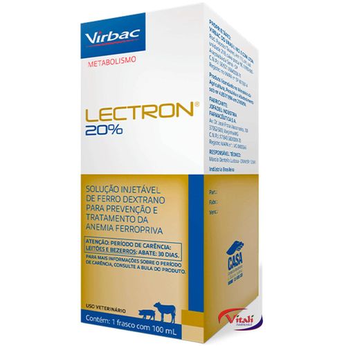 Lectron 20% - 100Ml - Virbac