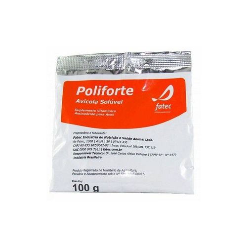 Poliforte 100 Gramas Fatec