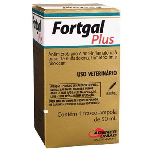 Fortgal Plus 50 Ml Agener - Suplemento Fortgal Plus 50 Ml Agener