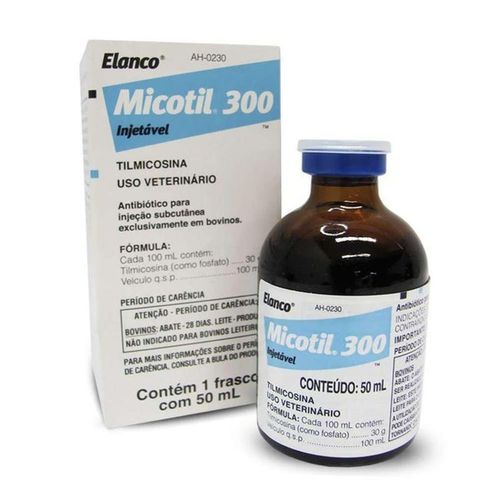 Micotil Injetável 50 Ml Elanco