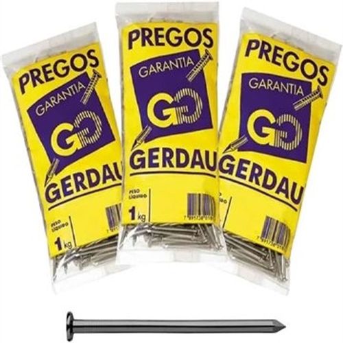 Prego 22 X 42 - 20 Unidades De 1 Quilograma