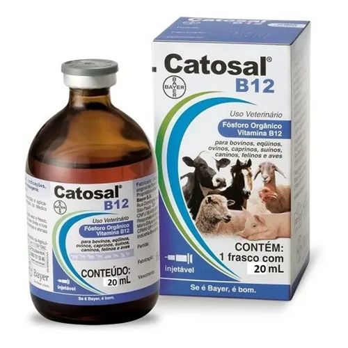 Catosal B-12 Injetável 20 Ml - Catosal B-12 Injetável 20 Mililitros