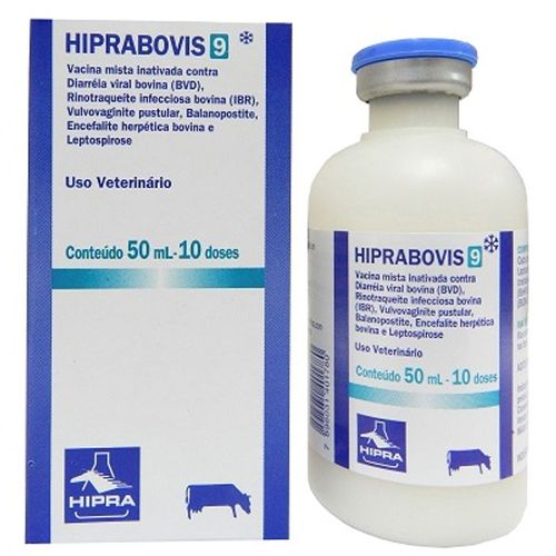 Vacina Hiprabovis 9 20 Doses Ibr/Bvd - Hipra