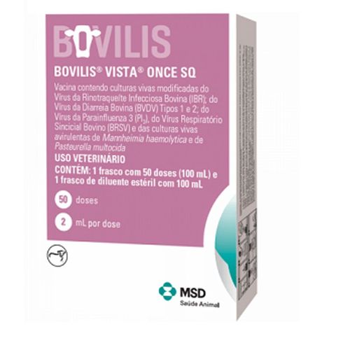 Vacina Bovilis Vista Once Sq - 10 Doses Msd