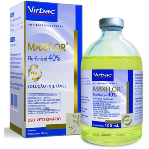 Maxflor Injetável 100 Ml - Virbac