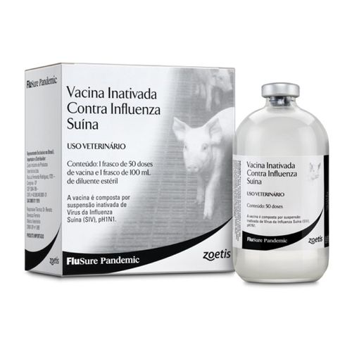 Vacina Flusure Pandemic - 50 Doses, 100 Ml