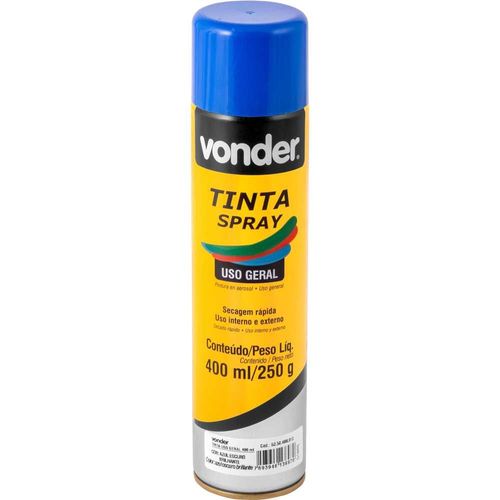 Tinta Spray Azul Escuro 400ml Vonder