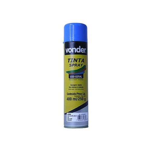 Tinta Spray Azul Claro 400ml Vonder