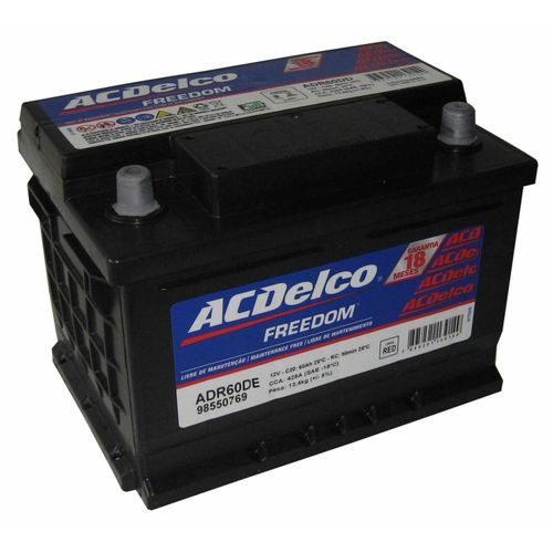 Bateria Acdelco 60A D