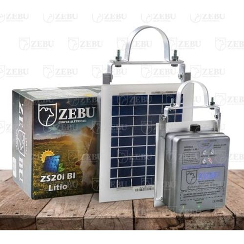 Eletrificador Zs20 Zebu Solar Com Bateria