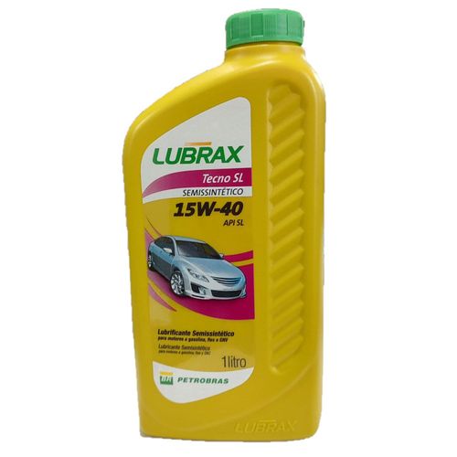 Lubrax Tecno 15W40 Sl 1 Litro