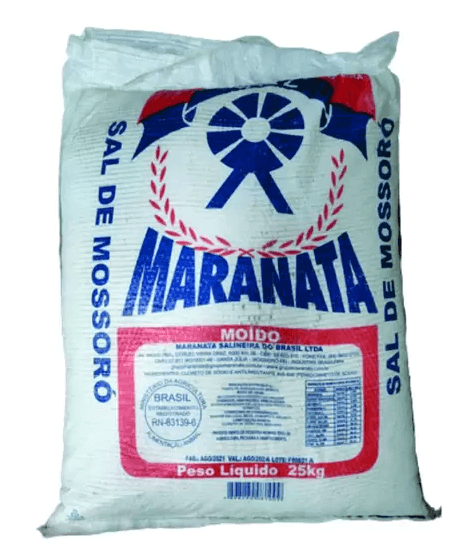 Sal Comum Para Gado 25 Kg - Maranata